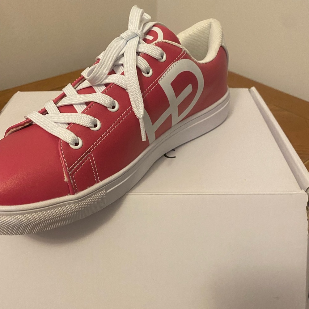 Pink women’s sneakers. Size 10. From Heed NYC. Never worn, brand new!